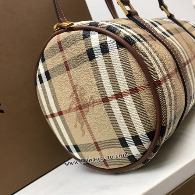 Burberry專門店新款波士頓枕頭包 巴寶莉最經典系列中古戰馬手提女包 yxb1140